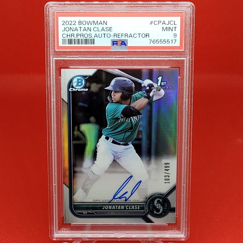 2022 Bowman Chrome Baseball Rookie Prospect 1st Auto's (Pick-A-Player) New 5/8
