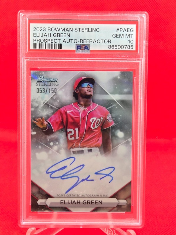 2023 Bowman Sterling Baseball Rookie Prospect Auto's (Pick-A-Player) New 5-27-26
