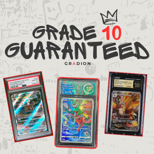 Pokémon graded cards ( 1 slabs ) Arkezon, PSA , CGC , BGS - Grade 10 Guaranteed