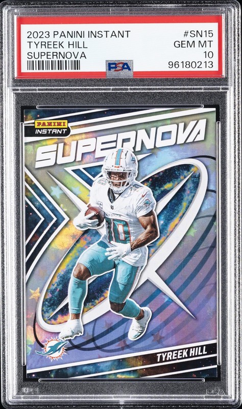 2023 PANINI INSTANT SUPERNOVA #SN15 TYREEK HILL PSA 10
