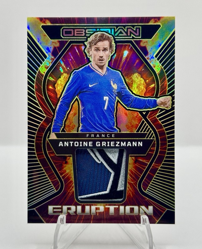 2023-24 Obsidian ANTOINE GRIEZMANN Gold MATCH WORN France PATCH France SP /20