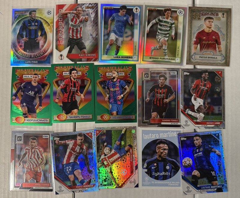 2021-25 Topps Panini Soccer RC Prizm Lot of 60 All various European Teams
