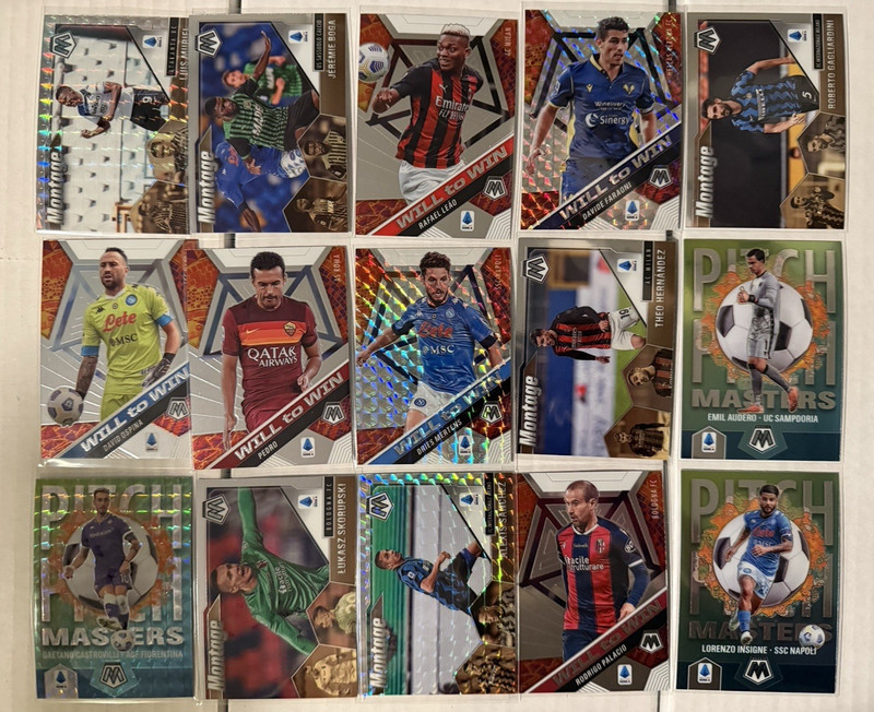 2021-25 Topps Panini Soccer RC Prizm Lot of 60 All various European Teams view 2