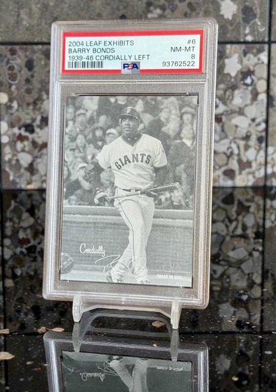 1939 Barry Bonds Serial # /46 POP 2 2004 Donruss PSA 8 Looking Left None Higher!