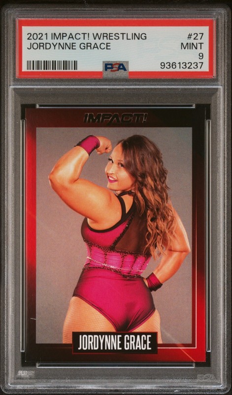 Jordynne Grace 2021 Impact Wrestling #27 PSA 9 Mint WWE NXT