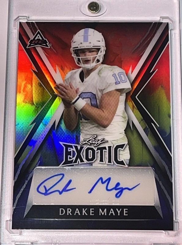JAYDEN DANIELS RC AUTO/PATCH/RPA/PSA10 DRAKE MAYE NFL HOT PACK READ DESCRIPTION