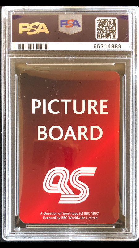 Floyd Mayweather 2007 A Question of Sport Boxing PSA 9 Mint Pop 9 view 2