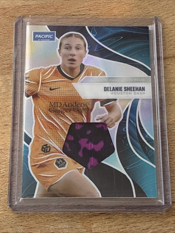 Delanie Sheehan 2025 Parkside NWSL Pacific GAME USED MATCH WORN Jersey Relic
