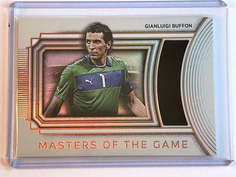 Futera Platinum 2025 Gianluigi Buffon -Masters Of The Game Match Worn /19- Italy