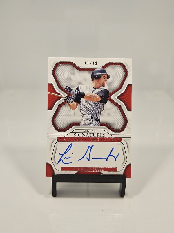 2023 Panini National Treasures Baseball Luis Gonzalez Auto /49