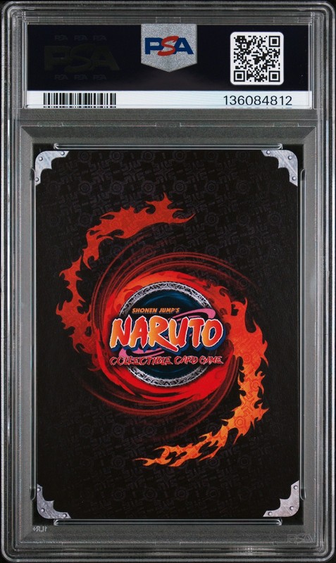 2012 NARUTO CCG SERIES 26: AVENGER'S WRATH #N1511 ITACHI UCHIHA PSA 9 view 2
