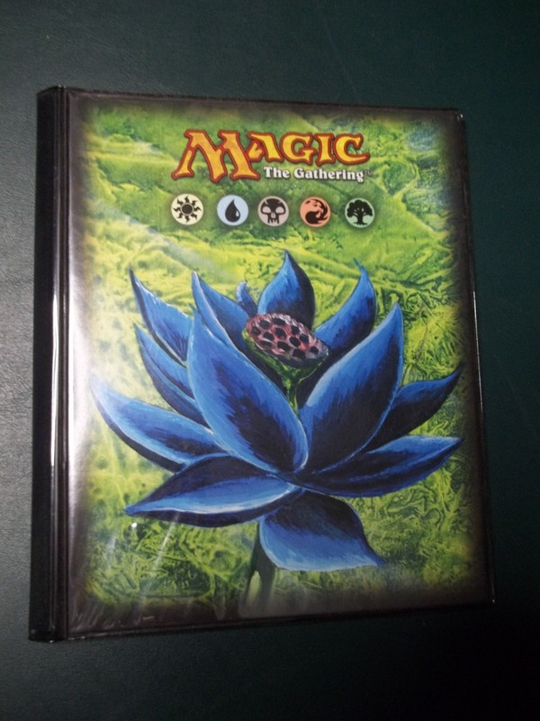 MtG Magic the Gathering - Black Lotus - 4 Pocket Portfolio Binder 2010 Ultra Pro
