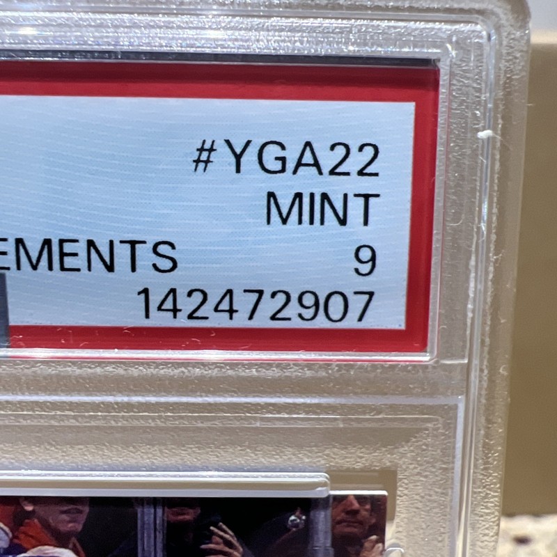2024-25 Upper Deck - Connor McDavid Young Guns Achievements PSA 9 POP 5! #YGA-22 view 2