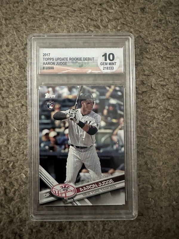 2017 Topps Update Aaron Judge #US99 PSA 10 Gem Mint