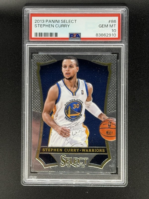 2013 PANINI SELECT #86 STEPHEN CURRY PSA 10