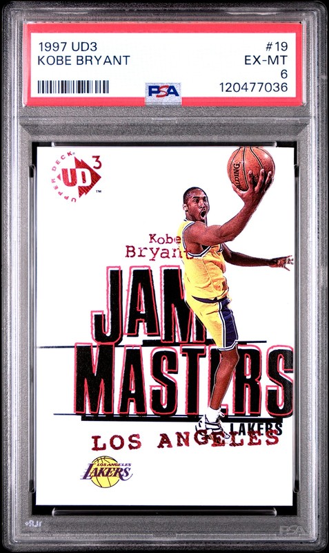 1997 UD3 #19 KOBE BRYANT PSA 6