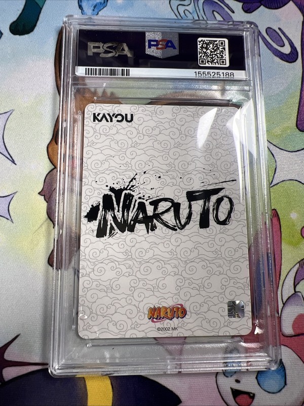 2025 KAYOU NARUTO CARD NRSA02-CHAPTER JIN ENGLISH SERIES 2 AR 001L4 GAARA PSA10 view 2