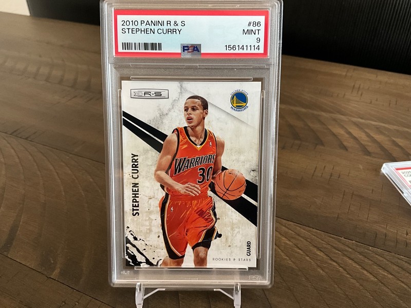 2010-11 Panini Rookies & Stars - Stephen Curry #86 PSA 9