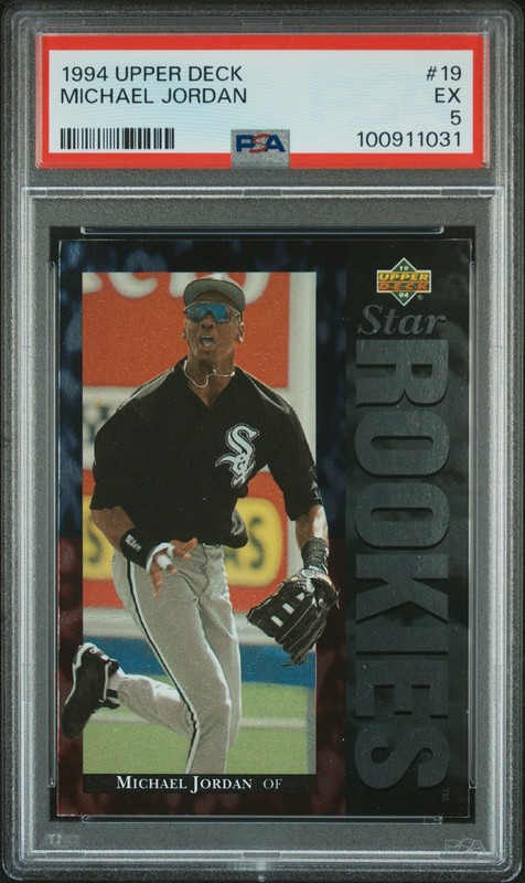 1994 UD #19 MICHAEL JORDAN PSA 5