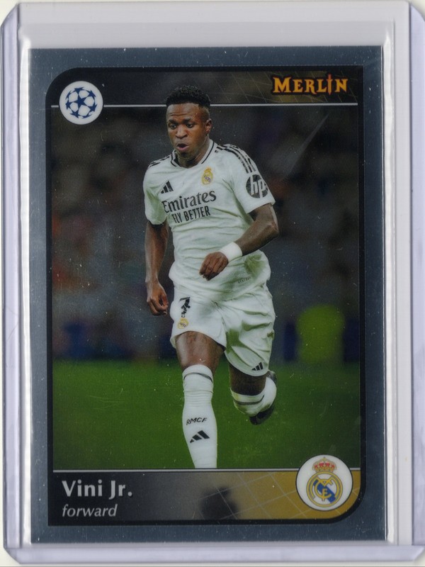 Vinicius Jr 2024-25 Topps Merlin UEFA Club Competitions #77 Real Madrid Soccer
