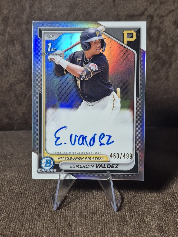 2024 Bowman - Chrome Prospect Auto Esmerlyn Valdez #CPA-EV Refractor /499