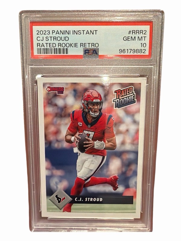 2023 Panini Instant C.J. Stroud #RRR2 PSA 10 GEM MINT 1/629 FIRST PRINT RC