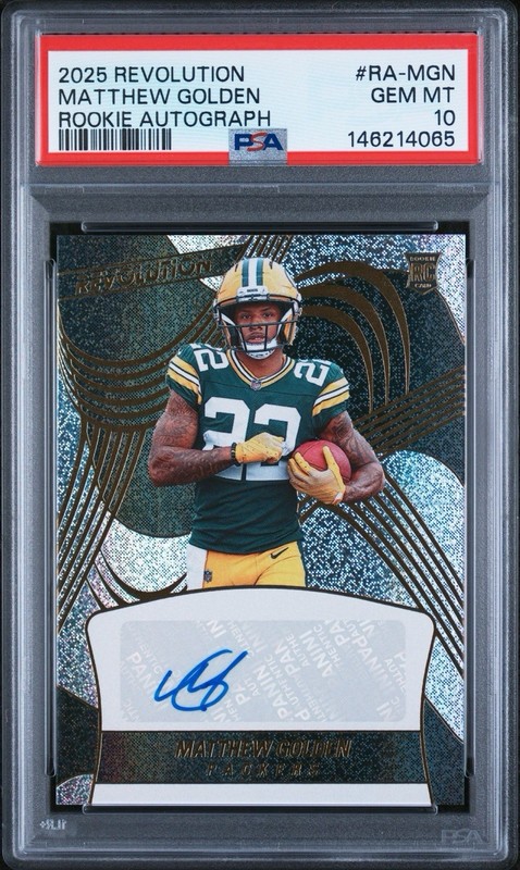 2025 Revolution Matthew Golden Rookie Auto PSA 10 /299