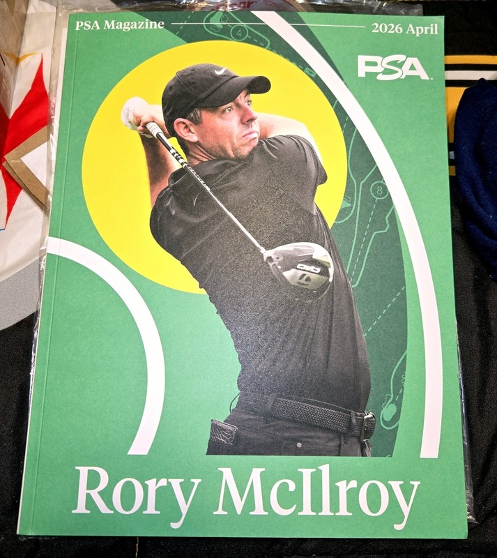 BRAND NEW PSA MAGAZINE #52 APRIL 2026 RORY McILROY VARIANT COVER RARE
