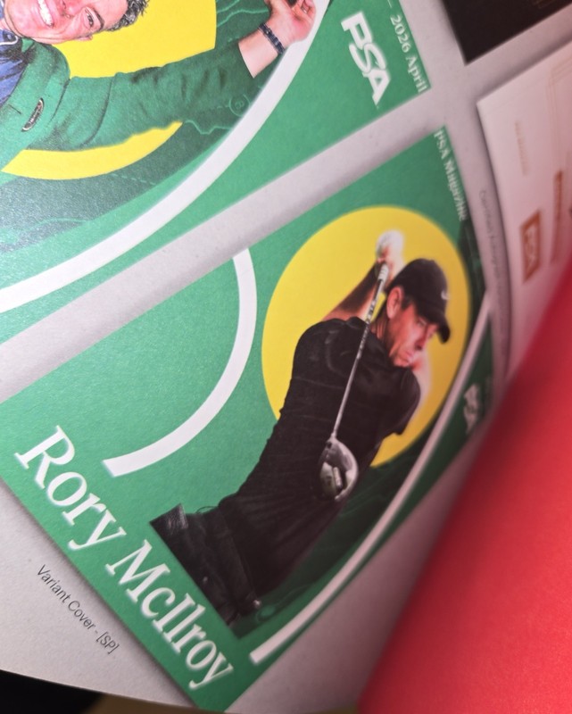 BRAND NEW PSA MAGAZINE #52 APRIL 2026 RORY McILROY VARIANT COVER RARE view 2
