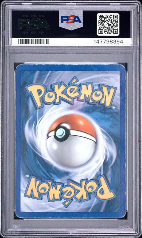 2006 POKEMON EX DRAGON FRONTIERS GOLD STAR #101 MEW-HOLO PSA 3 view 2