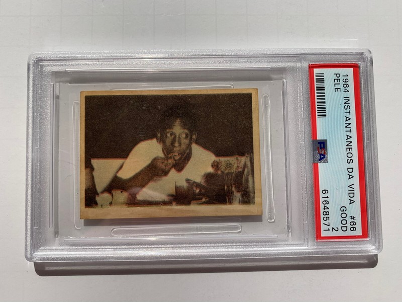 1964 Pele’ Instantaneous Da Vida Do Rei “Rare” PSA view 2