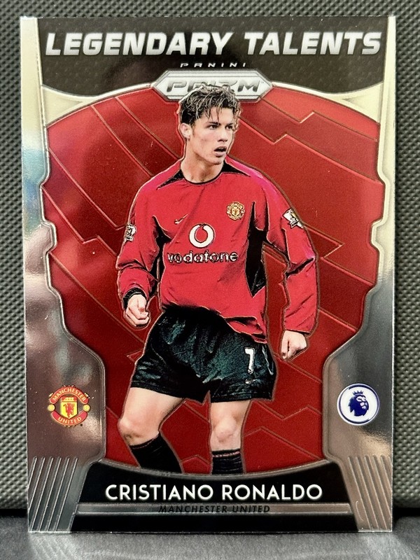 Cristiano Ronaldo 2019 Panini Prizm Legendary Talents #LT-10 Man United CR7 NM