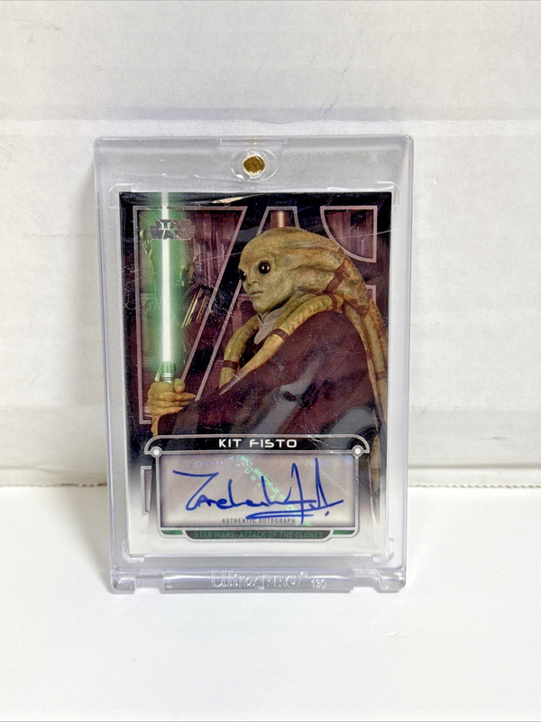 2017 Star Wars Galactic Files Reborn autograph - AU-ZJN - Zac Jensen - 055/199 view 1
