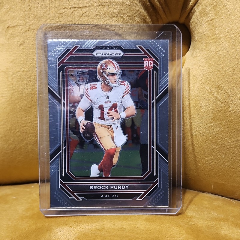 2022 Panini Prizm - Rookies Brock Purdy #353 (RC)