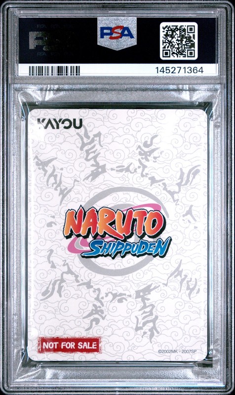 2025 PSA MAGAZINE EXCLUSIVE #003 NARUTO UZUMAKI PSA 10 view 2