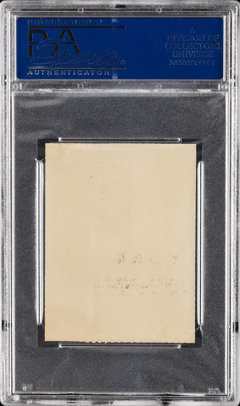 1955 GOLDEN STAMPS BROOKLYN DODGERS PERFORATED JACKIE ROBINSON PSA 9 OC view 2