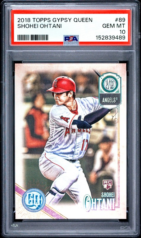 2018 TOPPS GYPSY QUEEN #89 SHOHEI OHTANI ROOKIE RC PSA 10