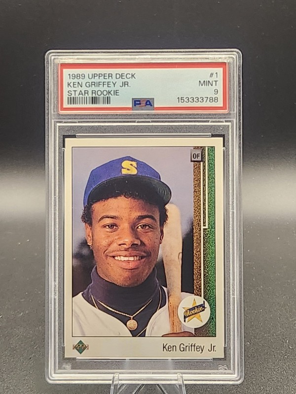 1989 Upper Deck - Star Rookie Ken Griffey Jr #1 (RC) Perfect PSA 9 MINT π₯π₯ view 1