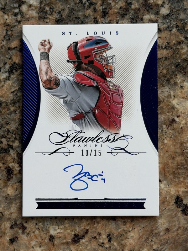 2016 Flawless Signatures Yadier Molina #10/15 AUTO CARDINALS YADI