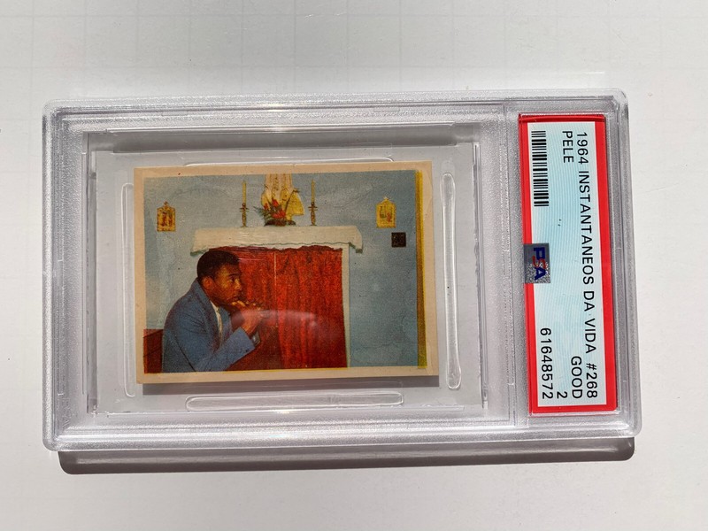 1964 Pele’ Instantaneous Da Vida Do Rei “Rare” PSA view 2