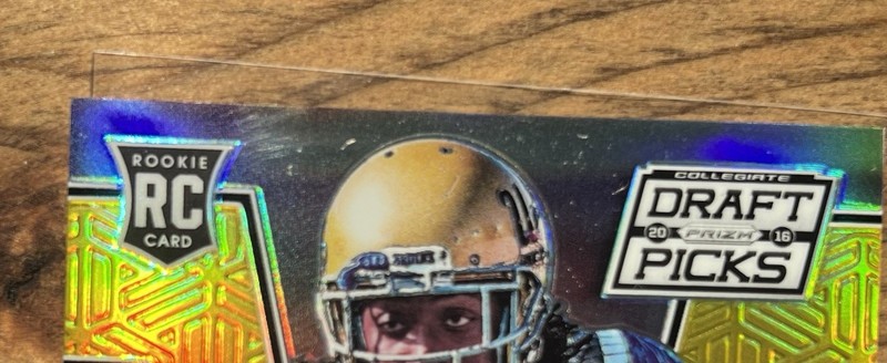 2016 Panini Prizm Collegiate Draft Picks Gold Auto Paul Perkins /10 view 2