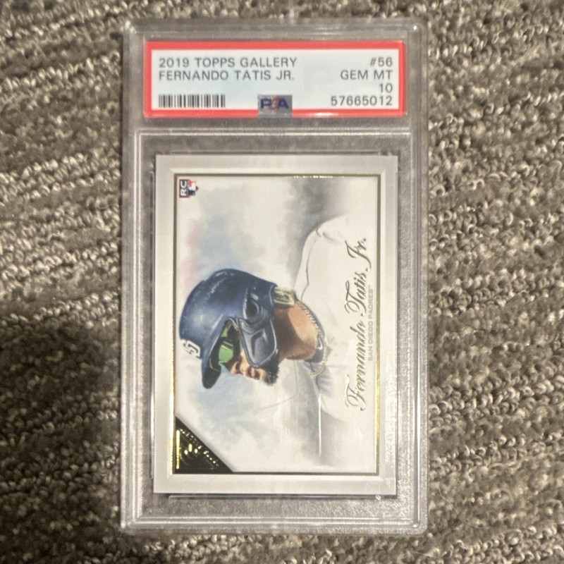 Topps 2019 Gallery Fernando Tatis Jr. Rookie #56 PSA 10 Gem Mint MLB