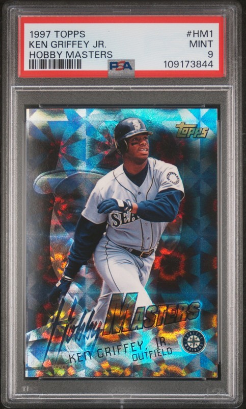 1997 TOPPS HOBBY MASTERS #HM1 KEN GRIFFEY JR. PSA 9