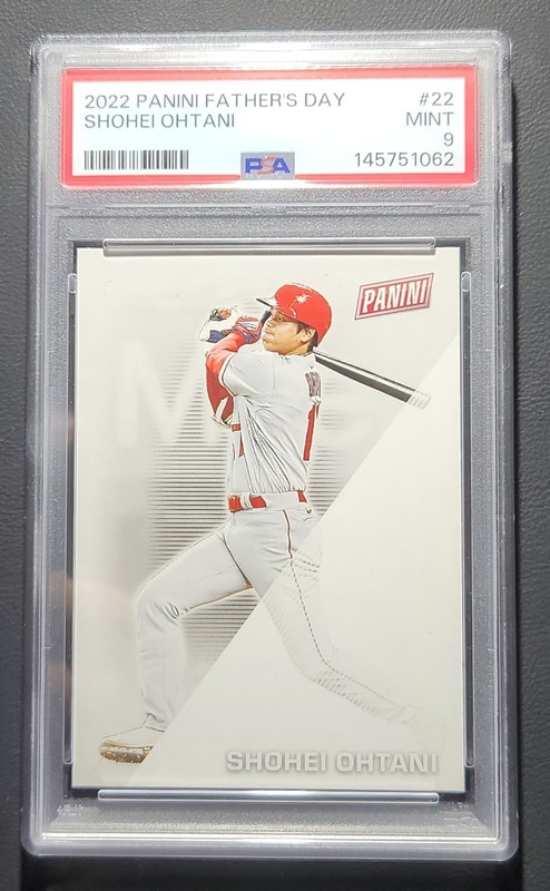 Shohei Ohtani 2022 Panini Father's Day #22 PSA 9 MINT