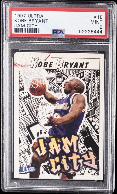 1997 ULTRA JAM CITY #18 KOBE BRYANT PSA 9