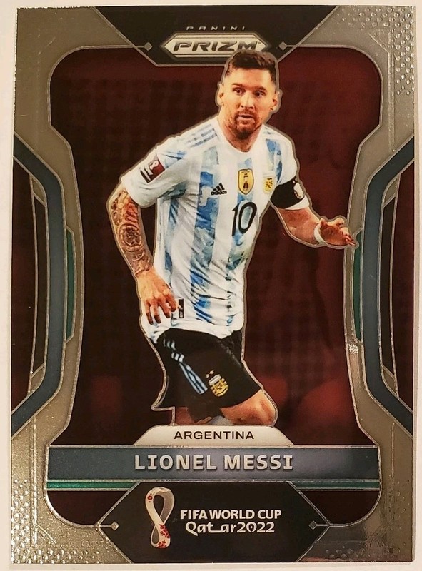 Lionel Messi 2022 Panini Prizm World Cup Qatar - #7!