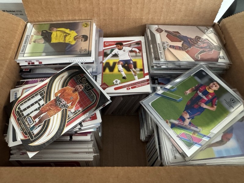 Bulk USMNT Soccer Card Lot 700+ Base/Parallels/Numbered Donruss/Optic/Prizm etc view 2