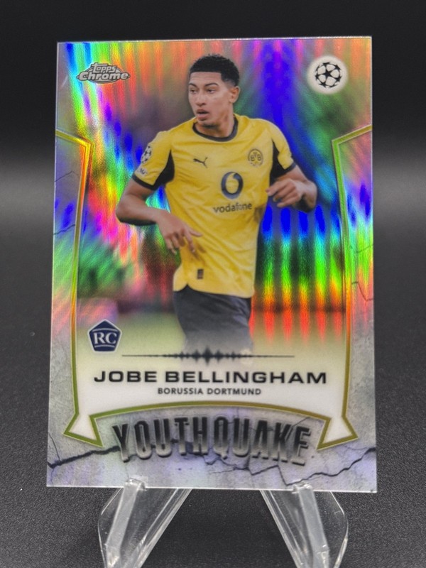 2025-26 Topps Chrome UEFA JOBE BELLINGHAM Youthquake RC #YQ-9 BVB