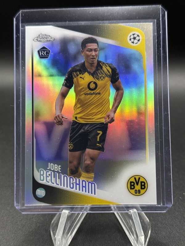2025-26 Topps Chrome UEFA Jobe Bellingham Refractor Rookie #5