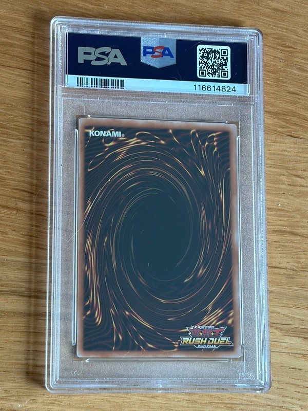 Yu-Gi-Oh Rush Duel Elemental Hero Burst Wingman Super Rare PSA 10 Gem Mint view 2